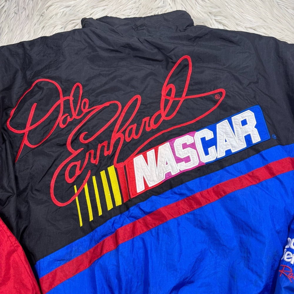Vintage‎ Chase Authentics Men's XXL Dale Earlheart  Jacket NASCAR #3 Racing GM